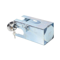 Antivol pour remorque stationnées livré avec cadenas et 2 clés