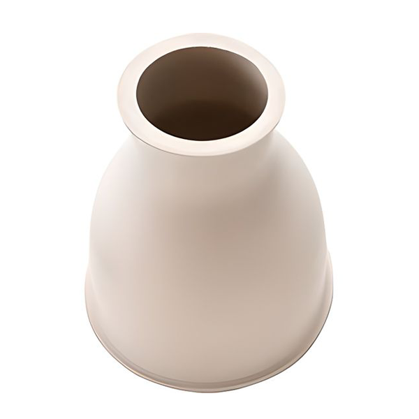 Cône d'étanchéité de chasse pour WC grand modèle - Noyon et Thiebault - Diamètre 35-65 mm - Caoutchouc blanc