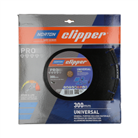 Disque diamant PRO UNIVERSAL DUCTILE - 300x20mm Norton Clipper