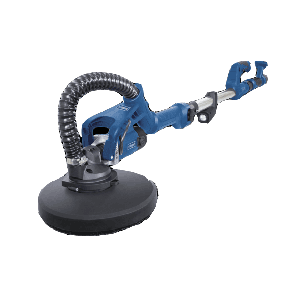 Ponceuse à bras vibrante circulaire pour plâtre 710W - 2 plateaux - DS930 scheppach