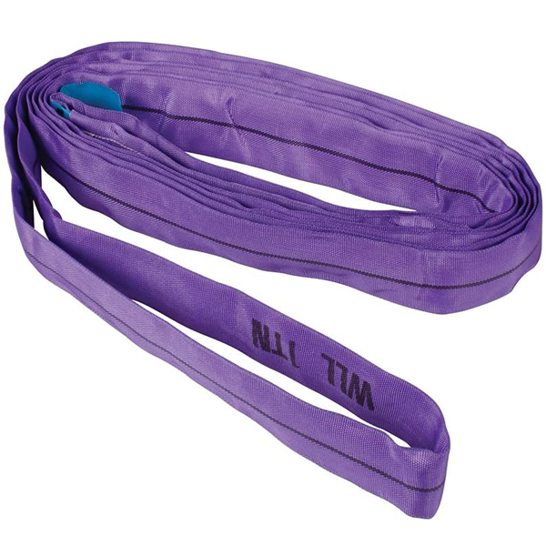 Elingue ronde sans fin Levac avec gaine polyester CMU 1 tonne longueur 1.5 mètres