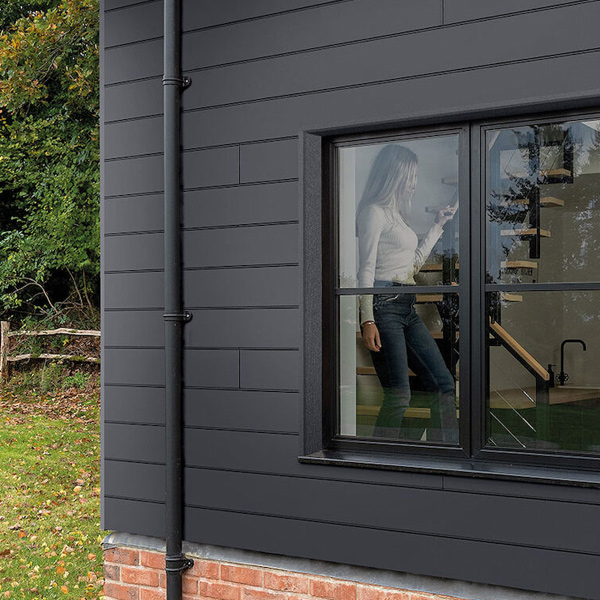 Lame de bardage Cedral Click finition Smooth - couleur Gris ardoise C18 - ép.12,0 MM - 186 MM x 3600 MM