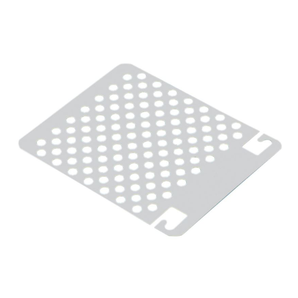 Grille métal pour bac et camion à peinture - L'Outil Parfait - Acier galvanisé - Largeur 180 mm