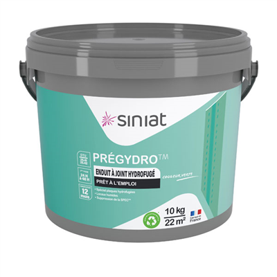 Enduit à joint hydrofugé - Prégydro - prêt à l'emploi - seau de 10 KG