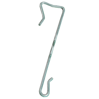 Crochet fixation pour ardoises Prem's - Inox - Talon 4 mm - Longueur  10 cm - Boîte de 500