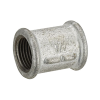 Mamelon double égal femelle - Taraudage droite - F 33 x 42 - Noyon & Thiebault - Fer galvanisé