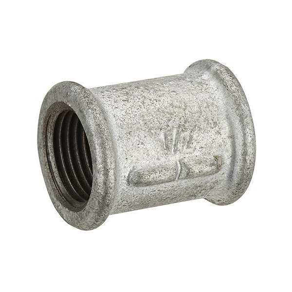 Mamelon double égal femelle - Taraudage droite - F 33 x 42 - Noyon & Thiebault - Fer galvanisé