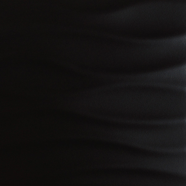 Faïence murale TRENDY WAVE EDILIS - Black - 50 CMx25 CM Ép.7,40 MM