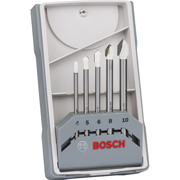 Foret carrelage tendre Bosch Cyl-9 Ceramic en coffret de 5 forets