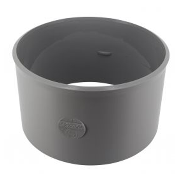 Manchon PVC à coller Femelle/Femelle - diamètre 200 mm - Gris clair