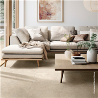 Carrelage intérieur effet pierre en grès cérame rectifié - Tiempo - 60,0 CM x 60,0 CM - ép. 8,50 MM - Beige