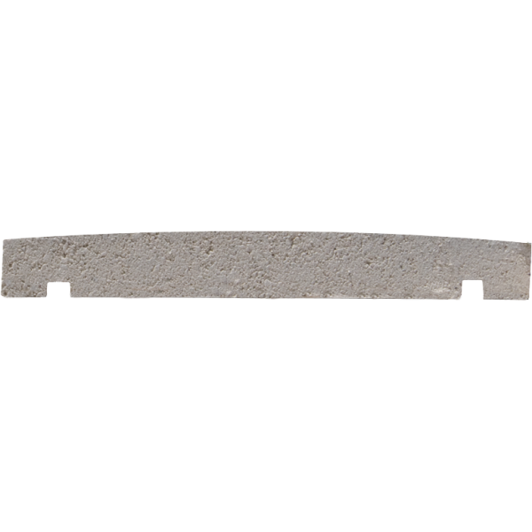 Chaperon de mur plat lisse en béton - Fabemi - 50,0 CM x 30,0 CM - ép. 4,00 CM - Beige