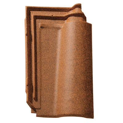 Tuile en terre cuite Gallo Romane (GL601) Monier - Brun vieilli