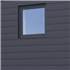 Bardage PVC extérieur imitation bois - système à rainure et languette - P 1024 Deceuninck - 300,00 MM x 4,00 M - Gris ardoise