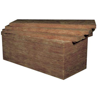 Panneau laine de verre acoustique pour cloison - Ultracoustic - R=1,20 m².K/W - 1,20 M x 0,60 M - ép.45 MM