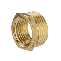 Raccord réduction - Tête hexagonale - Mâle 12 x 17 Femelle 08 x 13 - Laiton - Noyon & Thiebault