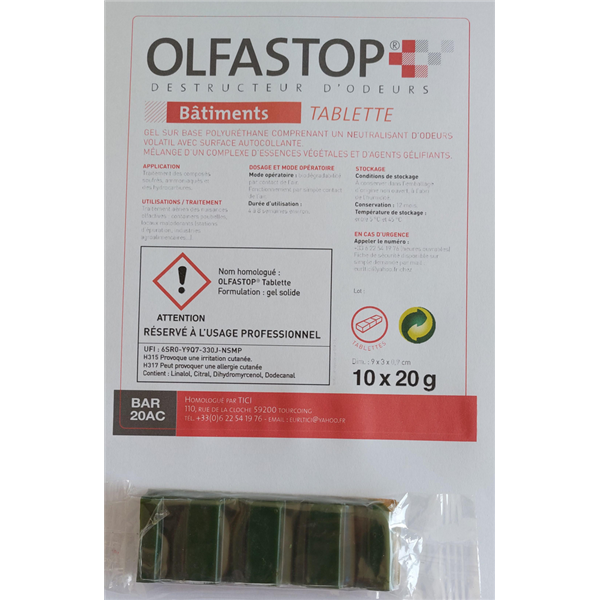 OLFASTOP BAT BARRET 20G  BAR20AC