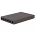 Chaperon de muret plat et carré en terre cuite Terreal CH05 - gris anthracite - 40 x 28 x 5 cm