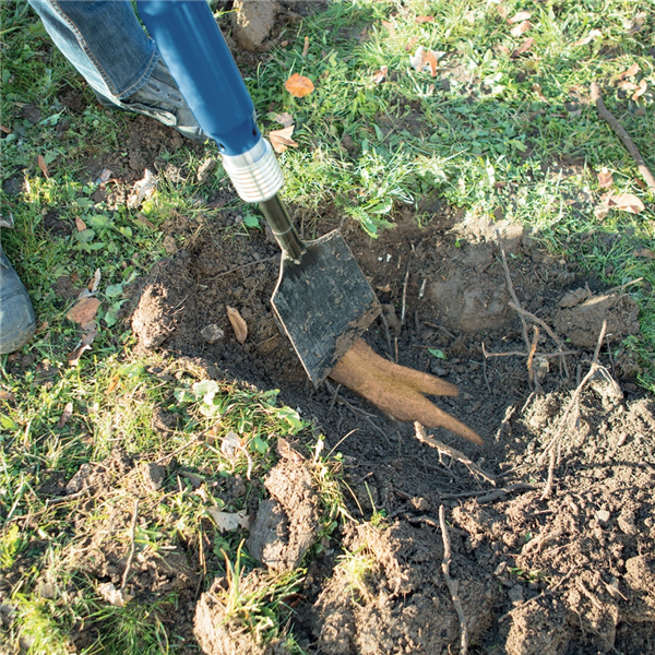 Bêche pneumatique Scheppach Aero2Spade Outil universel 5 en 1 6.3 bar 280l/min