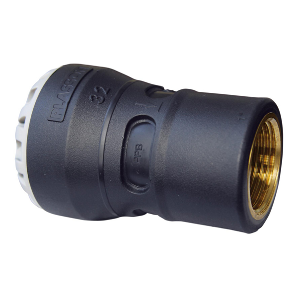 RACCORD FEMELLE S1 TARAUDAGE LAITON D63X2