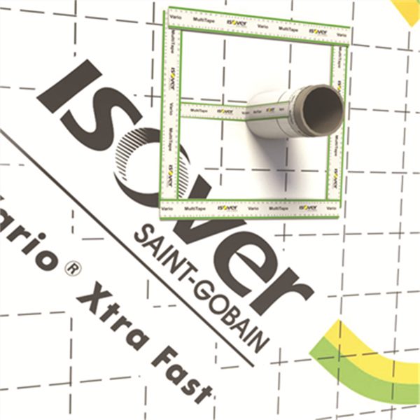 Adhésif multifonctions simple face - Vario Multitape Isover - Rouleau 60 MM x 35 M