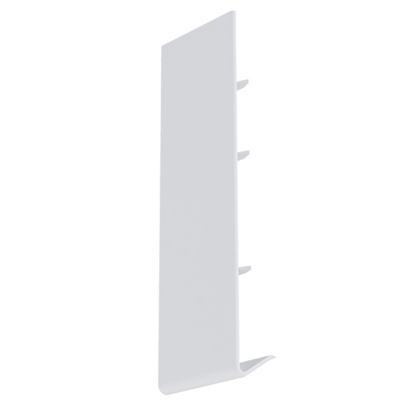Jonction de dilatation pour planche de rive PVC Rivepro - Blanc - Hauteur 180,00 MM