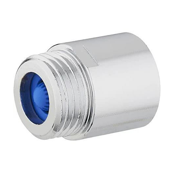 Régulateur limiteur de débit d'eau avec clapet pour douche - Noyon et Thiebault - 10L/minute - Raccord MF 15 x 21