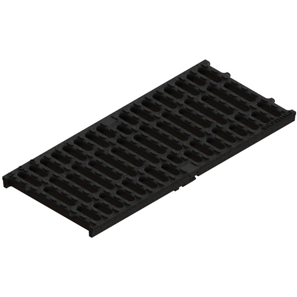 GRILLE PASSERELLE FONTE FENTE 12MM - L500MM - CANIVEAUX X200-M200 - C250