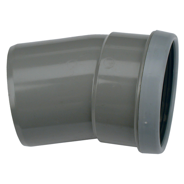 COUDE 15° F/F DIAM. 250 J.FIXE