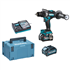 Perceuse-visseuse 40 V max Li-Ion 2,5 Ah XGT sans fil - Makita DF001GD201 - Ø 13 mm - 2 Batteries + Chargeur