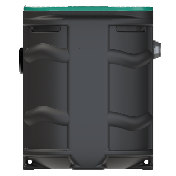 Station de relevage pour eaux chargées avec pompe 358 - kit de connexion rapide - Sanirel 250 - Cuve 340L - Hauteur 110 cm