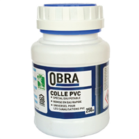 Colle PVC rigide spéciale eau potable Obra pour assemblage de canalisation et raccord - pot de 250 MLT