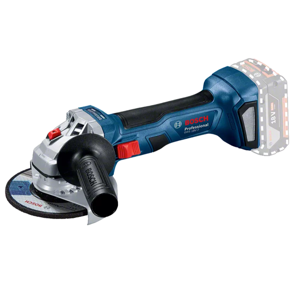 Ensemble de 3 machines Bosch GSR 18V-55 GWS 18V-7 et GBH 18V avec 2 batteries 4 Ah et chargeur