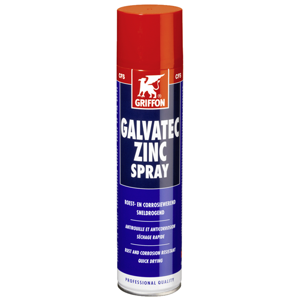GALVATEC ZINC SPRAY GALVANISATION À BASE DE ZINC - AÉROSOL 400 ML