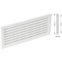 GRILLE MEN.REGLEM.RECT.100 AV.MOUST.