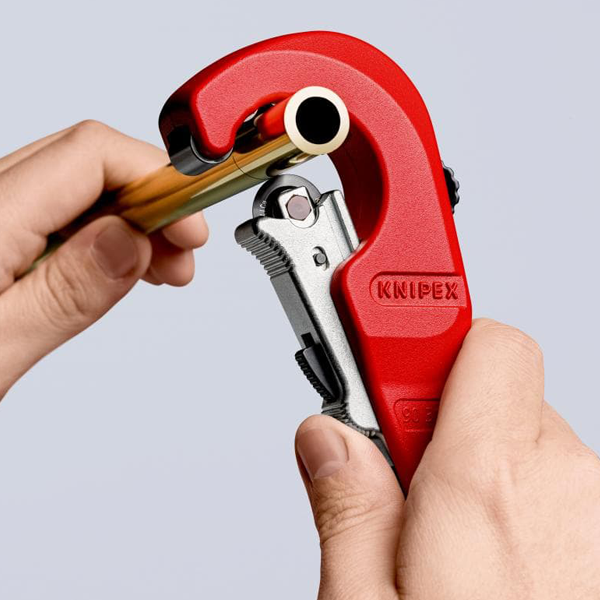 Coupe-tubes compact pour tubes cuivre et inox - TubiX Knipex - Capacité Ø 6 - 35 mm