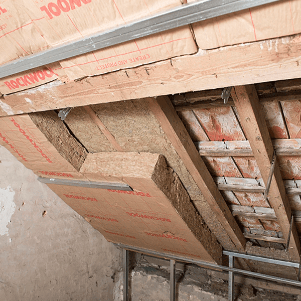 Panneau isolant en laine de roche pour combles aménagés - Rockcomble Kraft - R4,55 m².K/W - 1,35 m x 0,60 m - ép. 160 mm