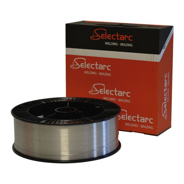 Fil plein MIG Alu Ø 1,2 mm Selectarc ALG5 pour aluminium AIMg5 - bobine de 300mm et 6kg