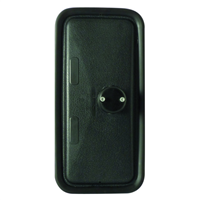 Coupelle rétro de rétroviseur réversible - Sodise - 180 x 230 mm - Fixation Ø 18-20 mm