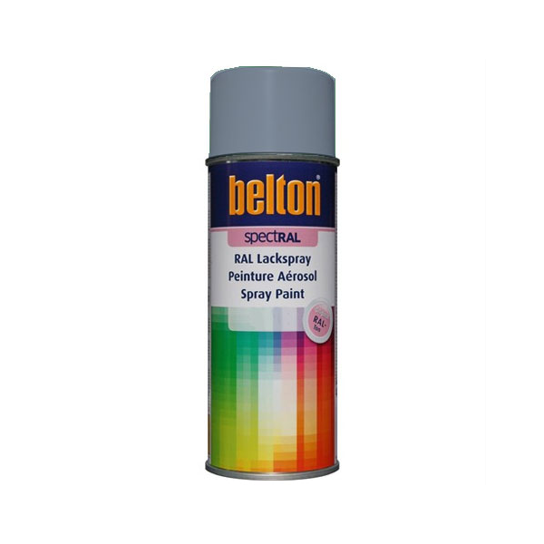 Peinture Belton aérosol SpectRAL brillante RAL 7001 Gris Argent 400 ml