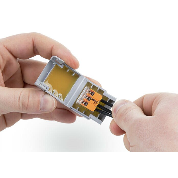 Boîte de gel pour bornes de connexion - Gelbox Wago - taille 1 - lot de 4