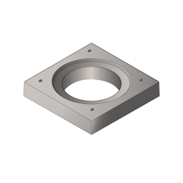 Elément de tête 1000x1000 - H200 - Ouverture Ø650 - Classe D400