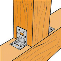 Équerre renforcée E5 65x75x48 mm épaisseur 1.5 mm