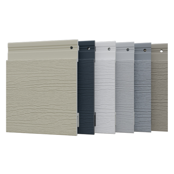Bardage PVC extérieur imitation bois peint - Isocel Veiné Bois - 166,00 MM x 18,00 MM - Long. 4,00 M - Ambre clair