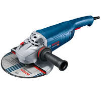 Meuleuse d'angle filaire 230 mm - Bosch GWS 22-230 P - 2200W - En carton avec poignée auxiliaire Vibration Control