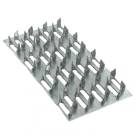 Plaque de réparation à griffes largeur 76 mm longueur 152 mm épaisseur 1 mm