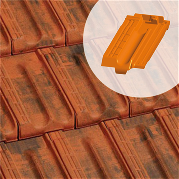 Demi-tuile à côte universelle 53TCU