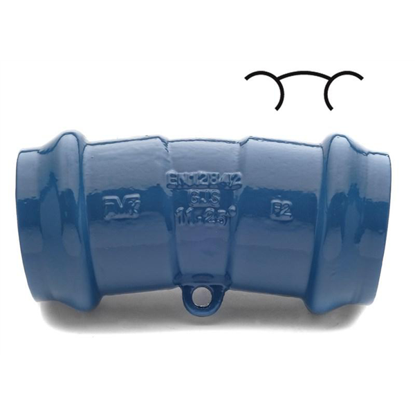 COUDE 2E 1/32 PVC 90 PN16