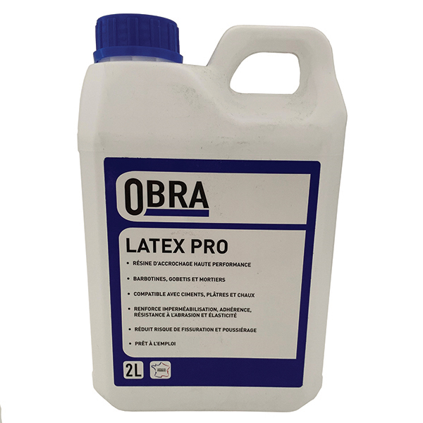 Latex professionnel Obra bidon de 2 LTR