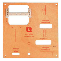 Panneau mobile avec traverse amovible